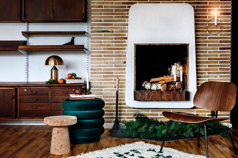 Lounge Chair Plywood Group LCM / Black